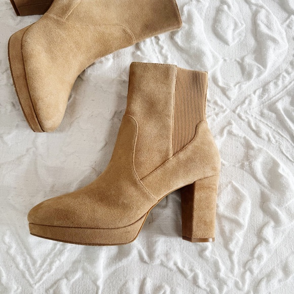 Donald Pliner Labell Platform Bootie Size 10M New - Picture 5 of 13